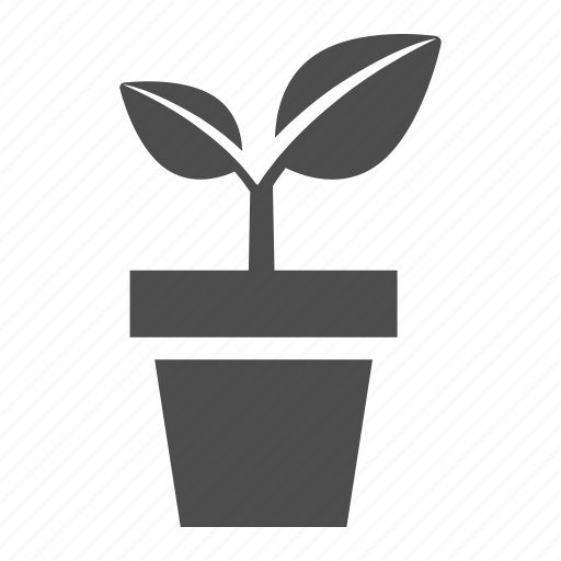 Agriculture, garden, gardening, leaf, nature, plant, pot icon - Download on Iconfinder