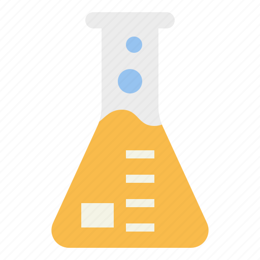 Chemistry, erenmeyer, experiment, flask, scientific icon - Download on Iconfinder