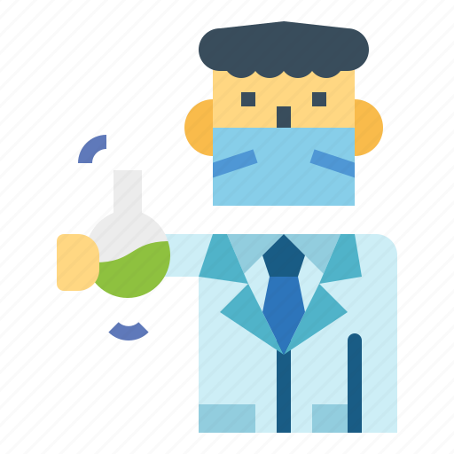 Experiment, lab, man, scientist icon - Download on Iconfinder