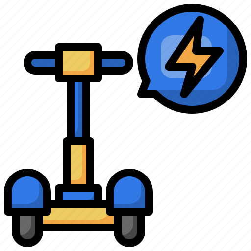 Electric, scooter, charging, excercise, transportation icon - Download on Iconfinder