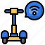 wifi, network, scooter, transportation, excercise 