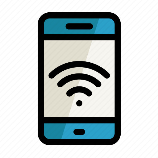 Digital, phone, screen, setting, wi-fi, wifi icon - Download on Iconfinder