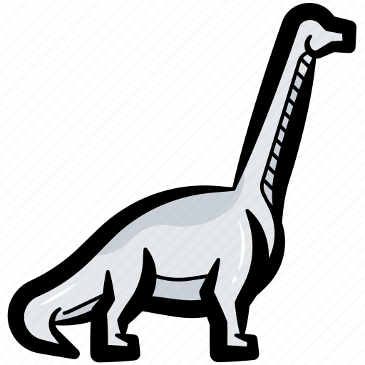 Apatosaurus, dinosaur, brontosaurus, false lizard, reptile icon - Download on Iconfinder