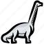 apatosaurus, dinosaur, brontosaurus, false lizard, reptile 