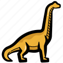 brachiosaurus, dinosaur, jurassic, reptile, herbivorous dinosaur