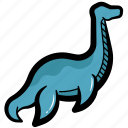 elasmosaurus, elasmosaurus dinosaur, dinosaur, marine reptile, reptile