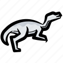herrerasaurus, herrerasaurus dinosaur, dinosaur, extinct animal, raptor