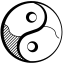 yin, yang, yin yang, yinyang, chinese, china, tao, balance, taoism 