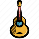 guitar, acoustic guitar, guitar instrument, ukulele, music