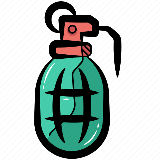 Grenade, hand grenade, hand bomb, pineapple bomb, grande weapon icon - Download on Iconfinder