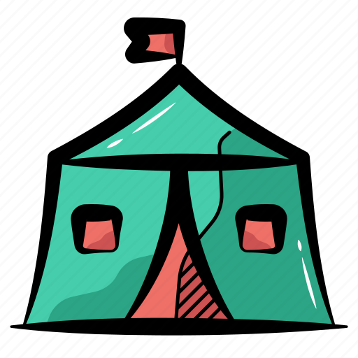 Military tent, combat tent, army tent, tent, camping tent icon - Download on Iconfinder