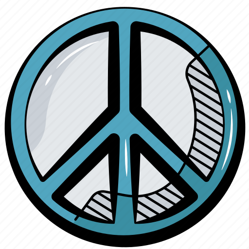 Peace sign, peace, anti-war, stop war, anti war icon - Download on Iconfinder