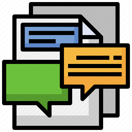 Speech, bubble, dialogue, conversation, communications, chat icon - Download on Iconfinder