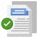 validation, badge, agreement, documents, paper