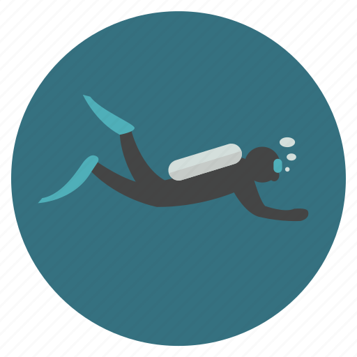 Underwater, diving, diver, scuba, equipments icon - Download on Iconfinder