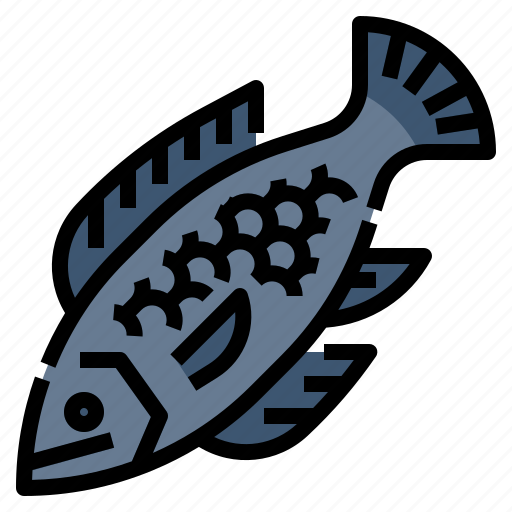 Fish, restaurant, aquatic, ocean, sea, food icon - Download on Iconfinder