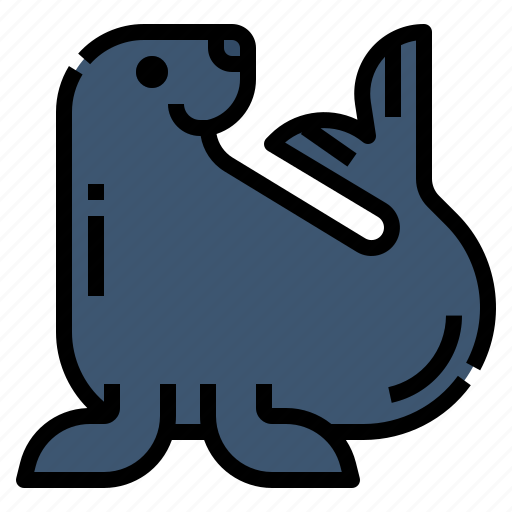 Animal, ocean, marine, sea, seal icon - Download on Iconfinder