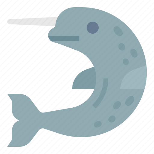 Mammals, aquatic, narwhal, marine, mammal, sea icon - Download on Iconfinder
