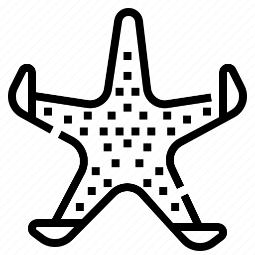 Star, aquatic, sea, animal, marine, starfish icon - Download on Iconfinder