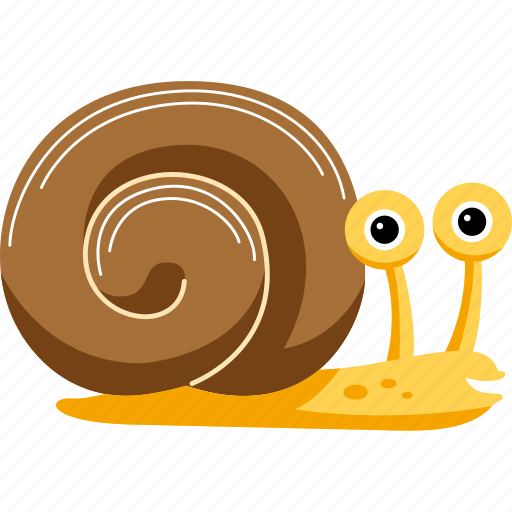 Snail, cartoon, ocean, aquatic, underwater, cute, wildlife icon - Download on Iconfinder