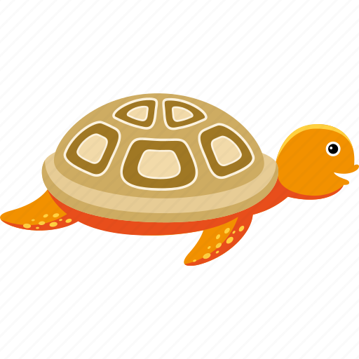 Turtle, cartoon, ocean, aquatic, underwater, cute, wildlife icon - Download on Iconfinder