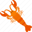 crayfish, food, sea