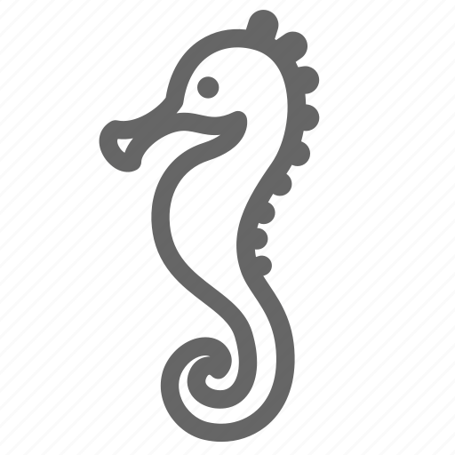 Hippocampus, life, sea, seahorse icon - Download on Iconfinder