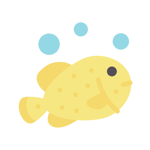 Yellow, boxfish, fish, marine, animal, sea icon - Free download