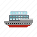 boat, large, ocean, passenger, sea, ship, yacht