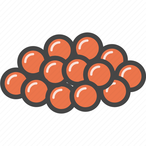 Caviar, filled, fishseafood, food, outline icon - Download on Iconfinder