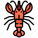 crayfish, lobster, prawn, seafood, shrimp 