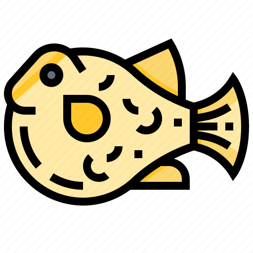 Animal, aquarium, fish, puffer, seafood icon - Download on Iconfinder