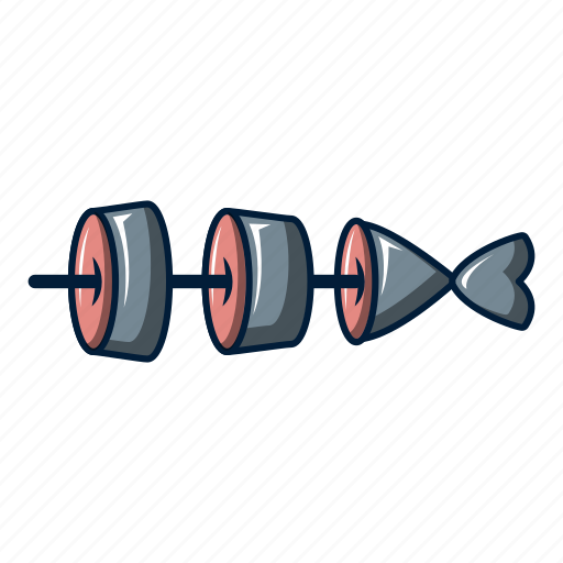 Cartoon, fillet, fish, fried, logo, object, salmon icon - Download on Iconfinder