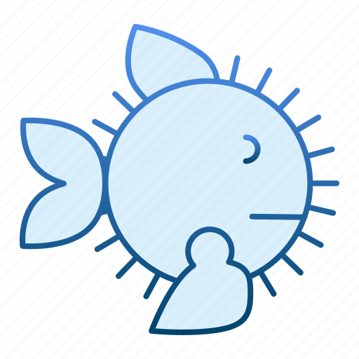Fish, ruff, sea, animal, aquatic, fauna, fishing icon - Download on Iconfinder