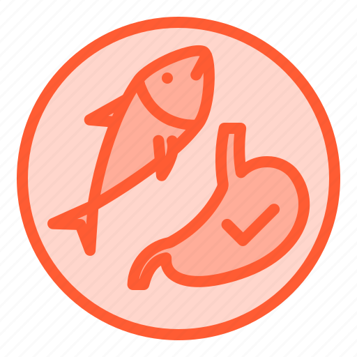 Consumtion, fish, healthy, seafood, stomach icon - Download on Iconfinder