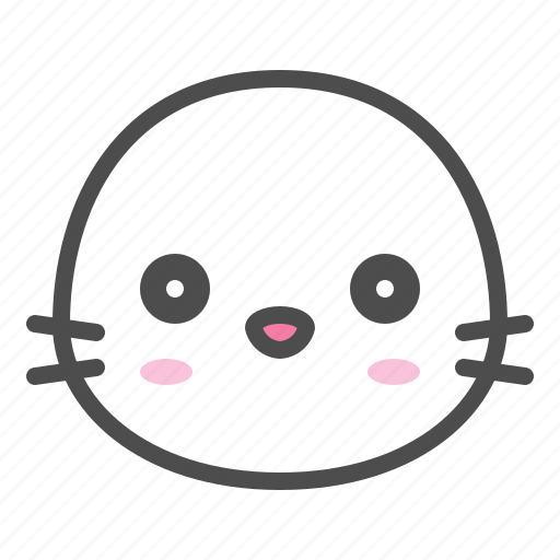 Animal, avatar, emoji, face, seal icon - Download on Iconfinder