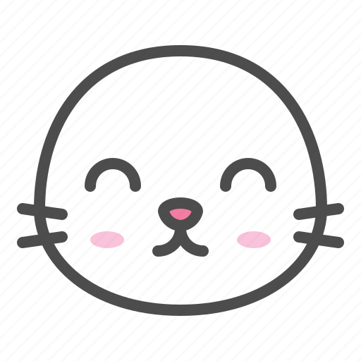 Animal, avatar, emoji, face, seal, smile icon - Download on Iconfinder