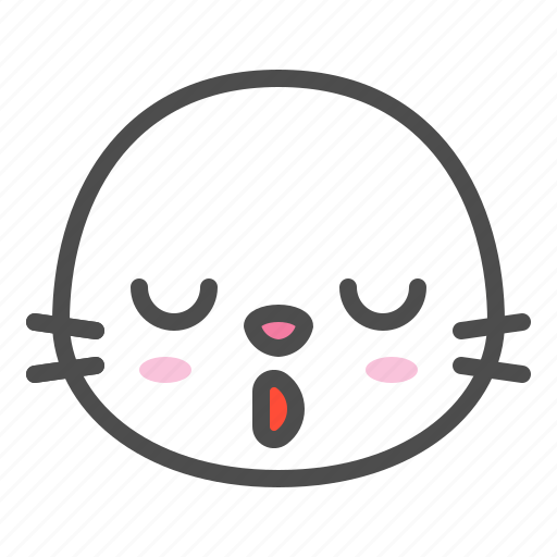 Animal, avatar, emoji, face, seal, sleepy icon - Download on Iconfinder