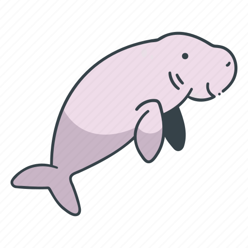 Ocean, sea, life, underwater, animal, wildlife, dugong icon - Download on Iconfinder