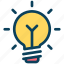 seo, idea, bulb, light, innovation 