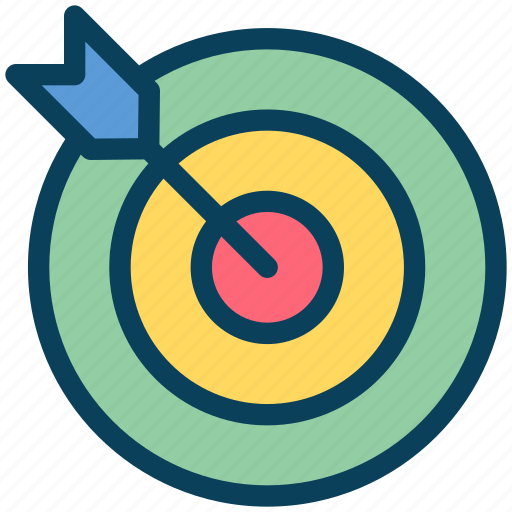 Seo, goal, target, dartboard icon - Download on Iconfinder