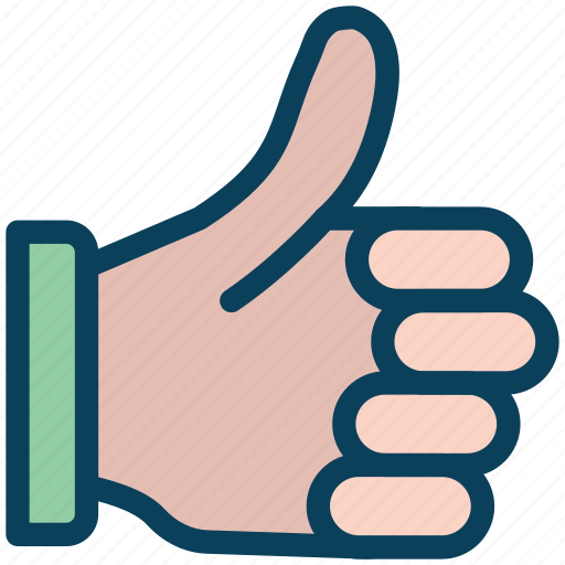 Seo, like, social, thumbs up, hand icon - Download on Iconfinder