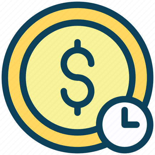 Seo, money, time, investment, finance icon - Download on Iconfinder