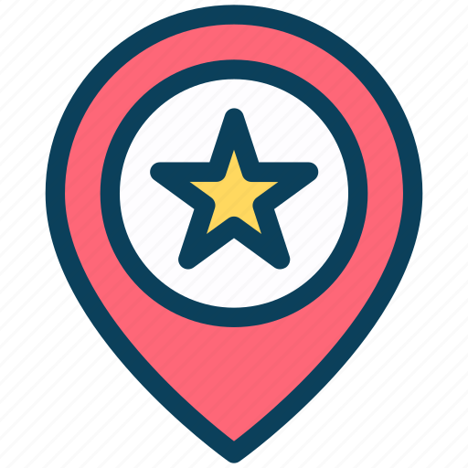 Seo, location, favorite, navigation, pin icon - Download on Iconfinder