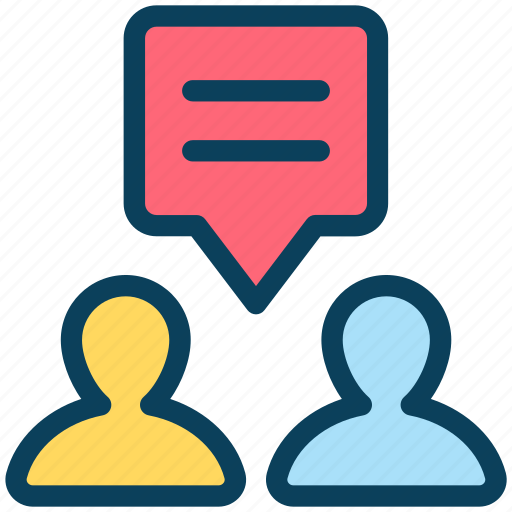 Seo, discuss, chatting, talk, message icon - Download on Iconfinder
