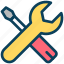 seo, wrench, screwdriver, tools, repair 