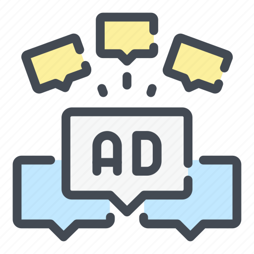 Chat, box, ad, advertising, advertisement, marketing, seo icon - Download on Iconfinder