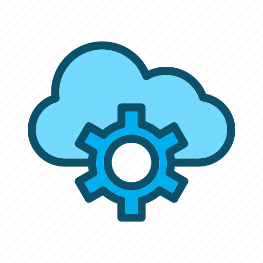 Cloud, setting, weather icon - Download on Iconfinder