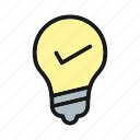 bulb, idea, light, light bulb