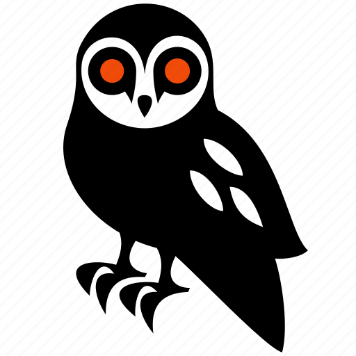 Owl, halloween, bird, spooky, stare icon - Download on Iconfinder